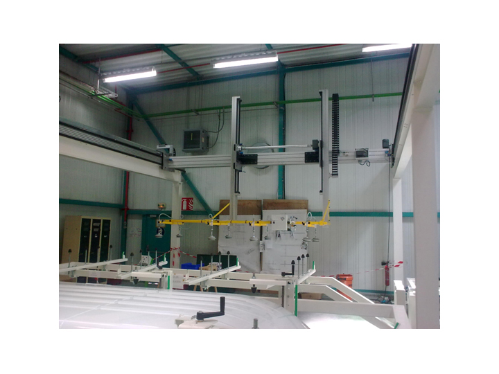 龙门桁架搬运线